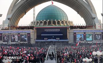 شهردار تهران در آیین وداع با آقای شهید ایران 3