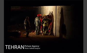 امداد رسانی شبانه در حادثه پلاسکو -2 19