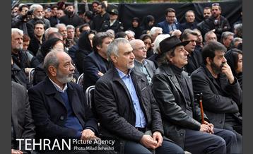 آئین وداع با استاد جمشید مشایخی 35