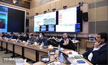 بازدید اعضا شورا شهر تهران از سازمان مدیریت بحران  19