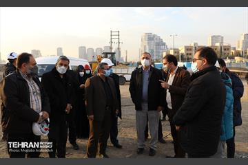 بازدید شهردار تهران از منطقه 22