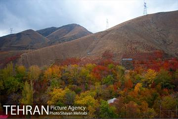 طبیعت پاییزی روستای سنگان 5