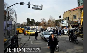 بازگشایی خیابان جمهوری پس از حادثه پلاسکو 31
