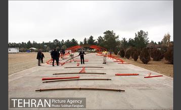 آماده سازی قطعه 50 برای شهدا آتش نشان 12