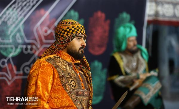 عزاداری شب هفتم محرم در خیمه هنر 35