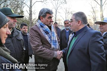 حضور پیروز حناچی در برنامه دوچرخه سواری روز هوای پاک در بوستان لاله 10