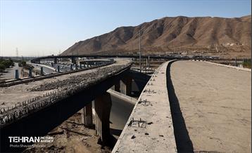 بازدید مدیرکل حوزه شهردار تهران از پروژه بزرگراه شهید شوشتری 14