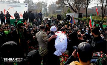 مراسم تشییع و تدفین شهید گمنام در بوستان ولایت 30