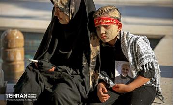 آیین برافراشتن پرچم عزای حسینی 5