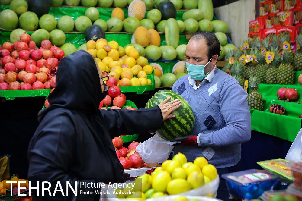 بازار تجریش در آستانه شب یلدا 2