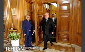 دیدار شهردار تهران با سفیر فرانسه 2