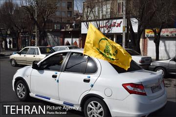 راهپیمایی 22 بهمن در منطقه بیست 7