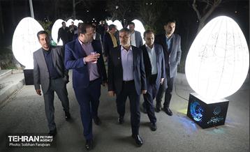 جشنواره نور تهران در بوستان ملت 12