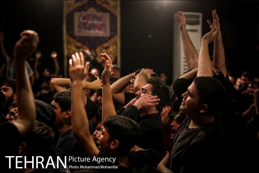 عزادارای ایام فاطمیه در هیئت ریحانة الحسین 13