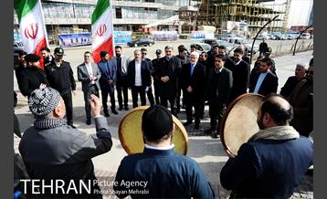 آیین بهره برداری از ۵۵ پروژه مدیریت شهری در منطقه ۲۲ تهران 4