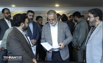 آیین افتتاحیه نمایشگاه «قرار هشتم» 2