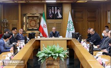 دیدار نماینده UNDP با شهردار تهران 19