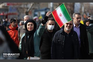 راهپیمایی ۲۲ بهمن در تهران - ۱ 9