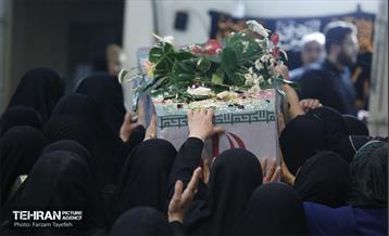 مراسم احیا شب ۲۳ ماه رمضان و تشییع شهید گمنام در حسینیه یرکی های مقیم تهران 16