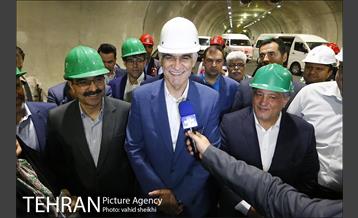 بازدید شهردار تهران از پروژه های عمرانی شهر تهران 7