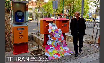 المان های نوروزی در خیابان ولی عصر(عج)  21