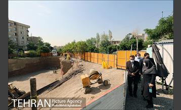 بازدید رییس سازمان بازرسی از  پروژه های منطقه هشت 21