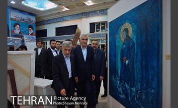 بازدید مهندس افشانی  شهردار تهران از نمایشگاه بین‌المللی قرآن 6