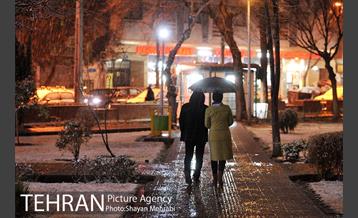 بارش برف در تهران 9