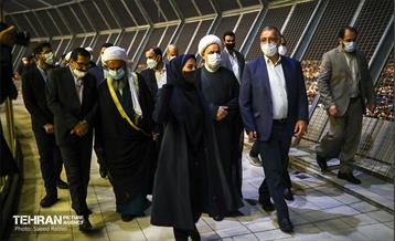 بازدید مهمانان سی و پنجمین کنفرانس بین‌المللی وحدت اسلامی از برج میلاد 29