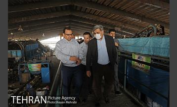 بازدید شهردار تهران از مجتمع پردازش و دفع پسماند آرادکوه 3