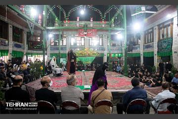 تعزیه در تکیه بزرگ تجریش 5