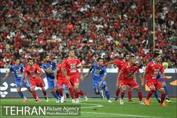 دیدار استقلال و پرسپولیس در لیگ برتر فوتبال 34