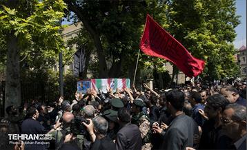 تشییع پیکر شهید حسین امیرعبداللهیان در وزارت خارجه 5