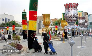 تهران سیاه‌پوش عزای سید و سالار شهیدان 35