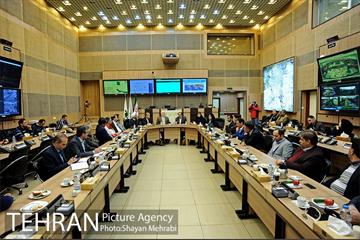 بازدید مجمع نمایندگان تهران در مجلس شورای اسلامی از ستاد مدیریت بحران شهر تهران 16