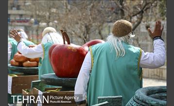 حرکت کاروان نوروزی در محله های شمال شرق تهران 5