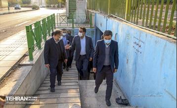 بازدید اعضای شورای شهر تهران از منطقه 17