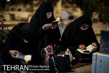 احیا شب نوزدهم ماه مبارک رمضان در بهشت زهرا(س) 9