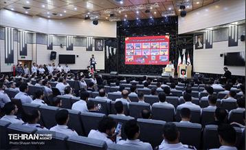 نشست مدیرعامل سازمان آتش‌نشانی تهران با کارکنان 17