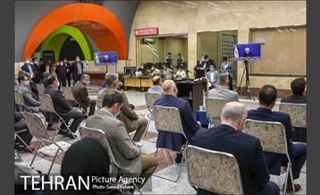 آیین افتتاح و بهره برداری از ایستگاه مترو شهرک آزمایش 28