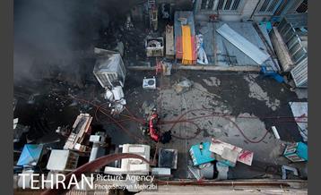 آتش سوزی پاساژ مهستان-2 13