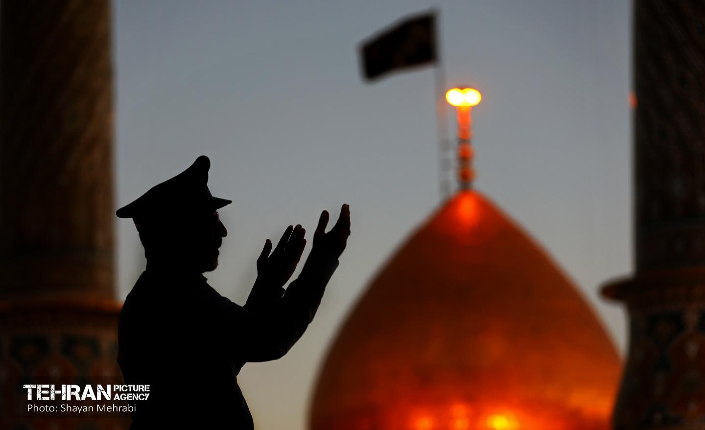 آیین تعویض پرچم گنبد حضرت عبدالعظیم الحسنی(ع) 10