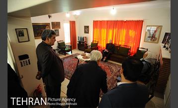 بازدید شهردار تهران از خانه موزه سیمین و جلال 9