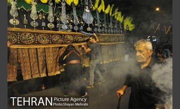 عزاداری شب تاسوعا در خیابان های تهران 30