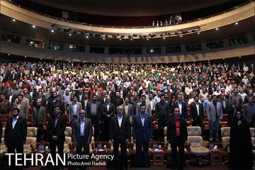 مراسم تجلیل از کارگران نمونه شهرداری تهران 1