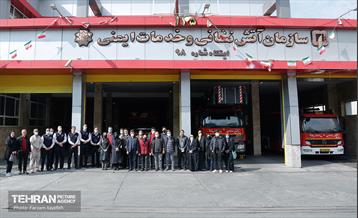 بازدیدخبرنگاران رسانه های گروهی از پروژه های عمرانی منطقه ۵