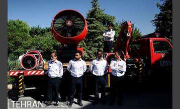 افتتاح ایستگاه 110 آتشنشانی با حضور شهردار تهران 22