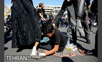 پیاده روی جاماندگان اربعین حسینی(ع) در تهران-2 29