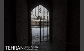 روز برفی در باغ موزه قصر‎ 1