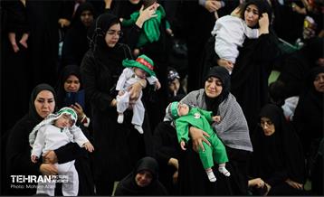 مراسم شیرخوارگان حسینی در مصلای تهران 12